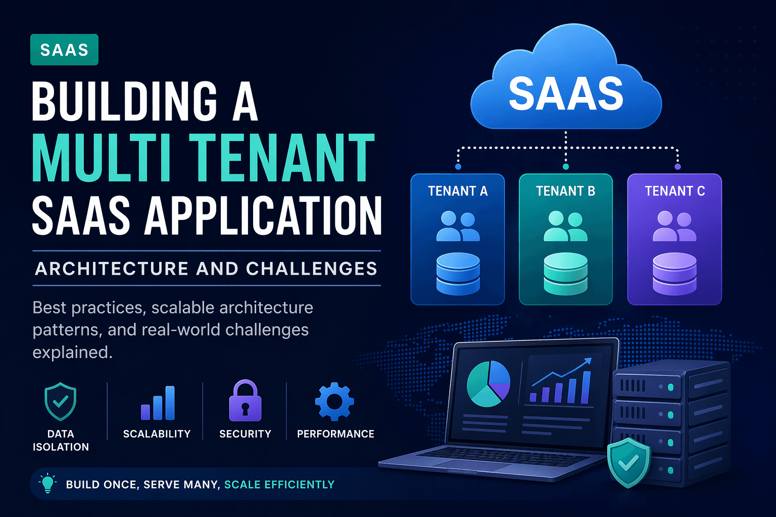 Building a Multi Tenant SaaS Application Architecture and Challenges
